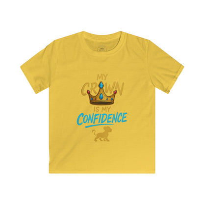 My Crown is my Confidence Kids Tee - Prominent Prince Collection