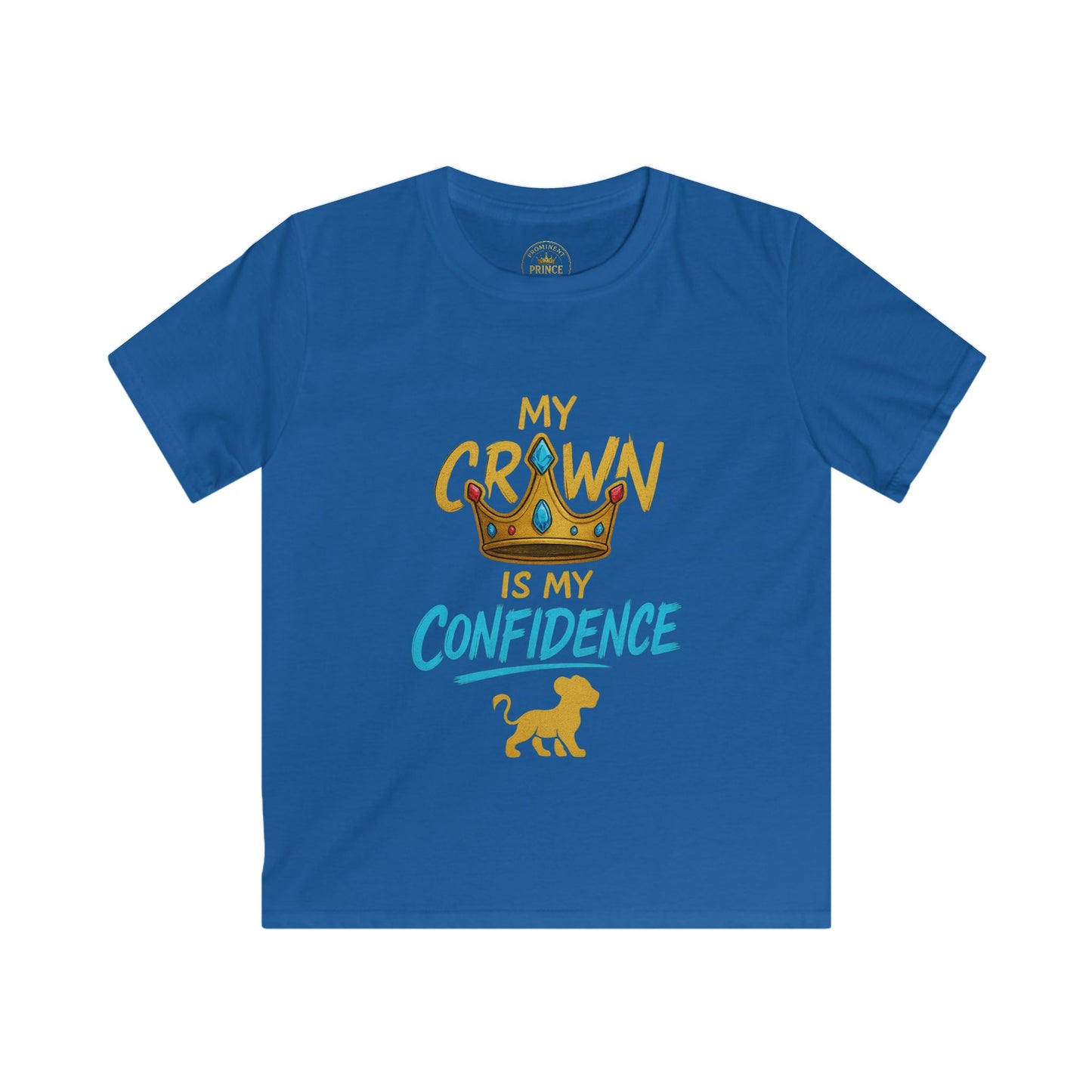 My Crown is my Confidence Kids Tee - Prominent Prince Collection