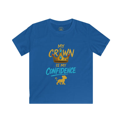 My Crown is my Confidence Kids Tee - Prominent Prince Collection