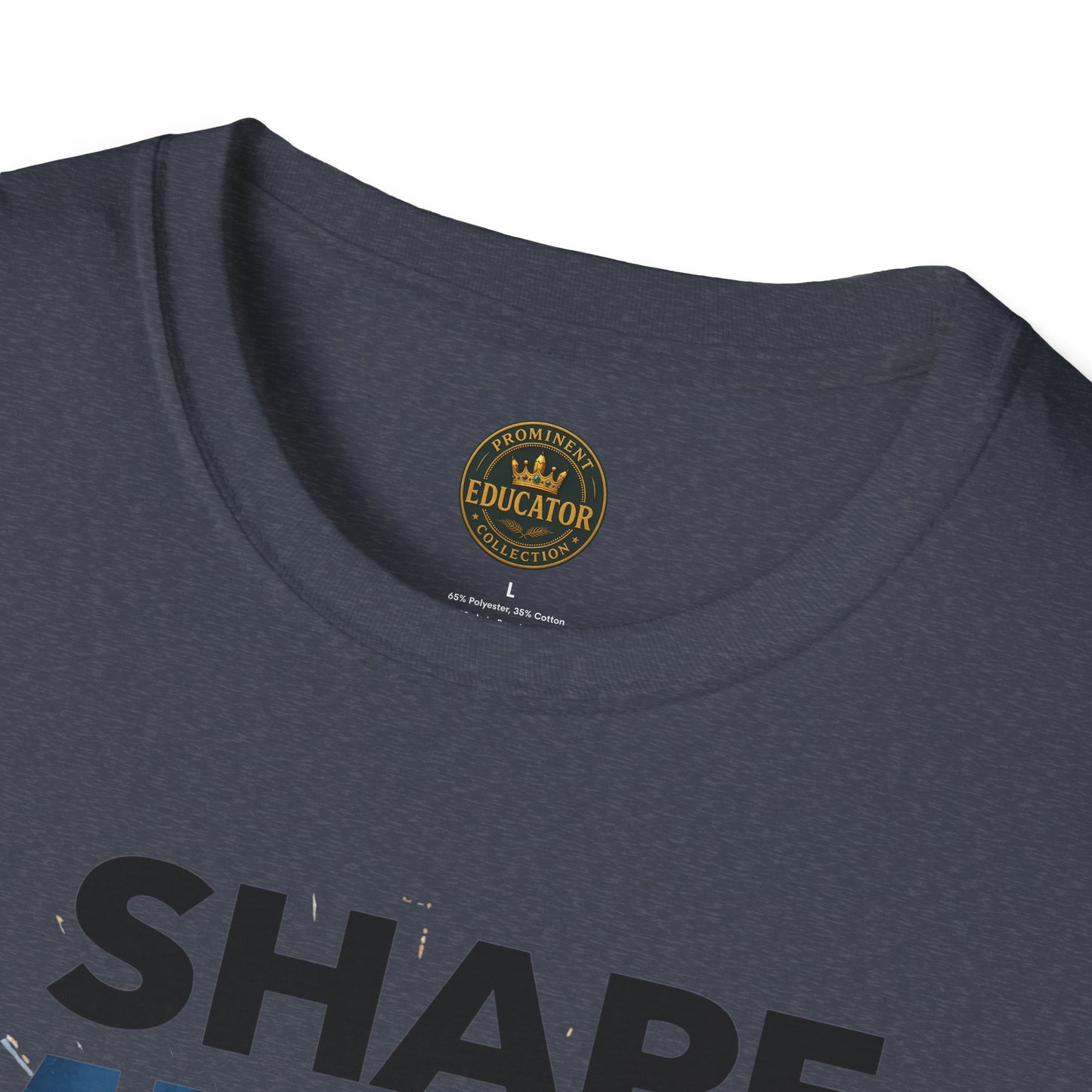 Prominent Educator Men - I Shape Minds and Futures Men - Teacher Tribute Tee