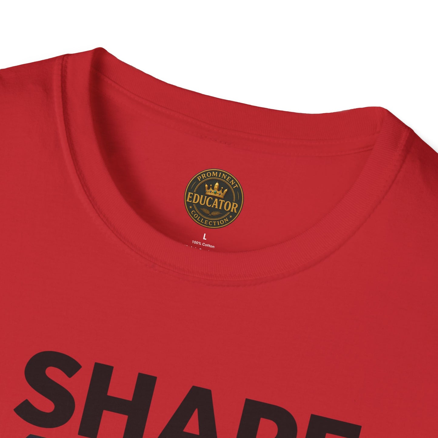 Prominent Educator Men - I Shape Minds and Futures Men - Teacher Tribute Tee