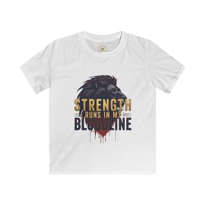 Strength Runs through my Bloodline Kids Tee - Prominent Prince Collection