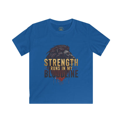 Strength Runs through my Bloodline Kids Tee - Prominent Prince Collection