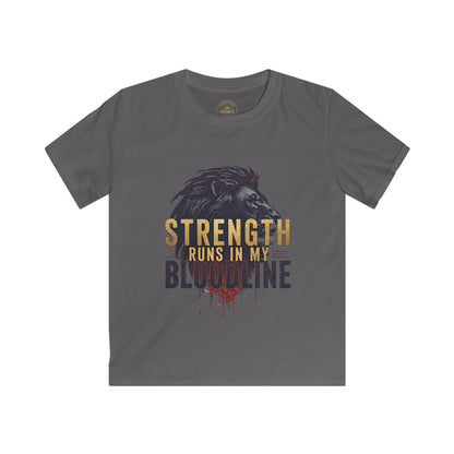 Strength Runs through my Bloodline Kids Tee - Prominent Prince Collection