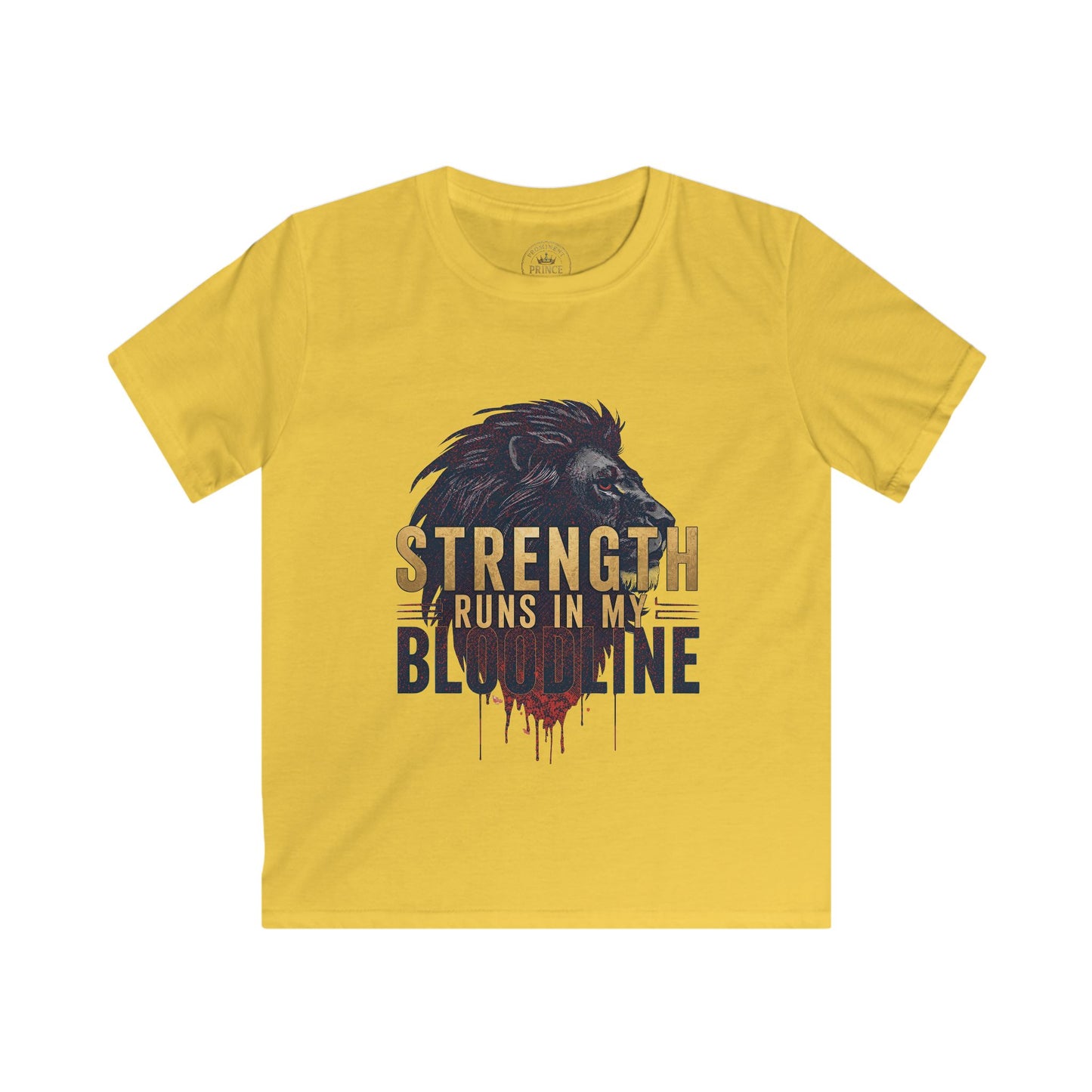 Strength Runs through my Bloodline Kids Tee - Prominent Prince Collection