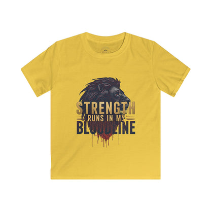 Strength Runs through my Bloodline Kids Tee - Prominent Prince Collection