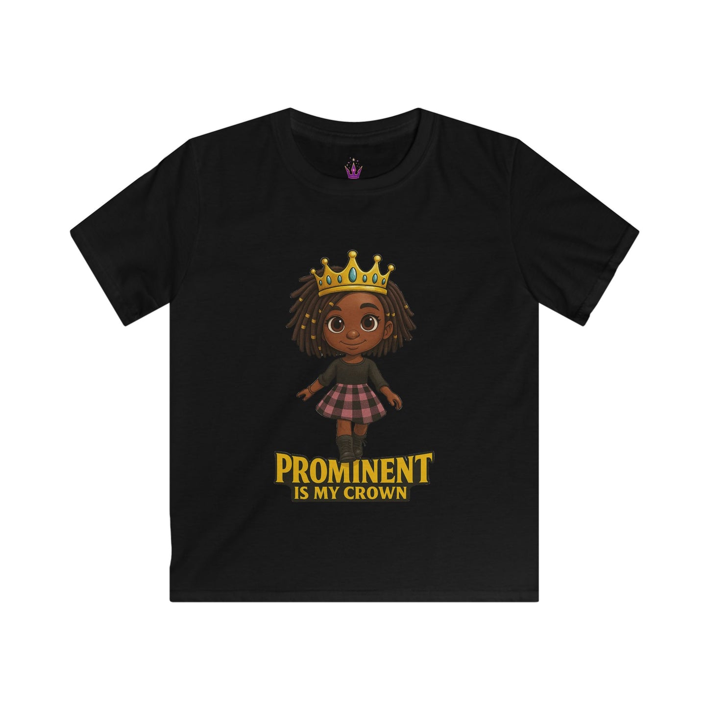 Prominent is my Crown Kids Tee Princess Riyah Collection