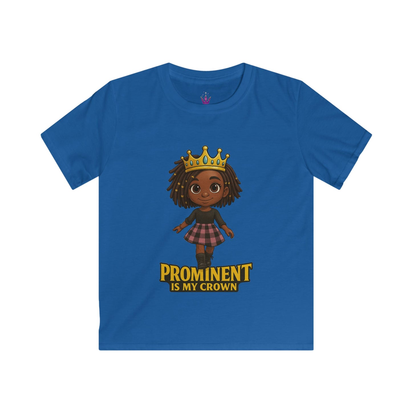 Prominent is my Crown Kids Tee Princess Riyah Collection