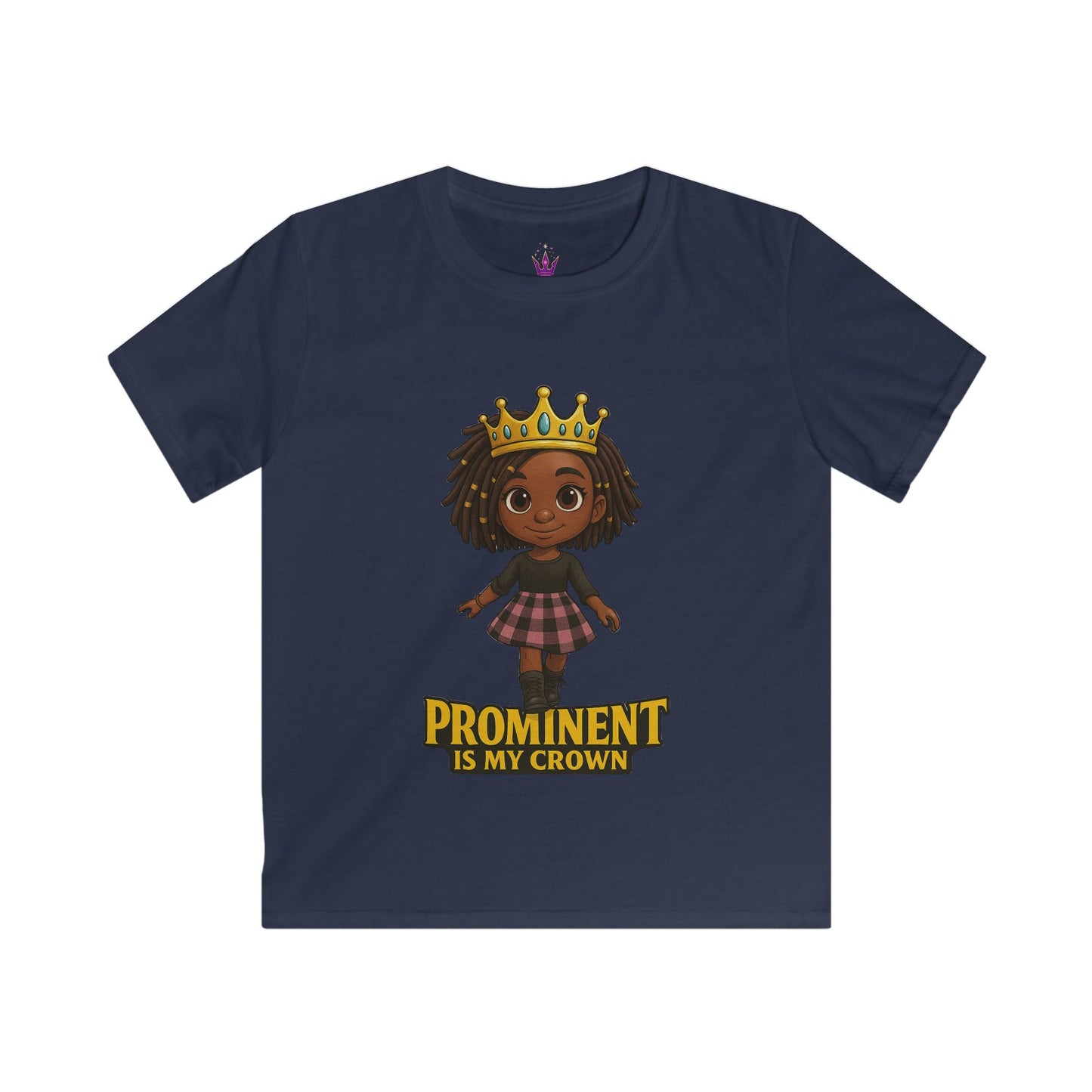 Prominent is my Crown Kids Tee Princess Riyah Collection
