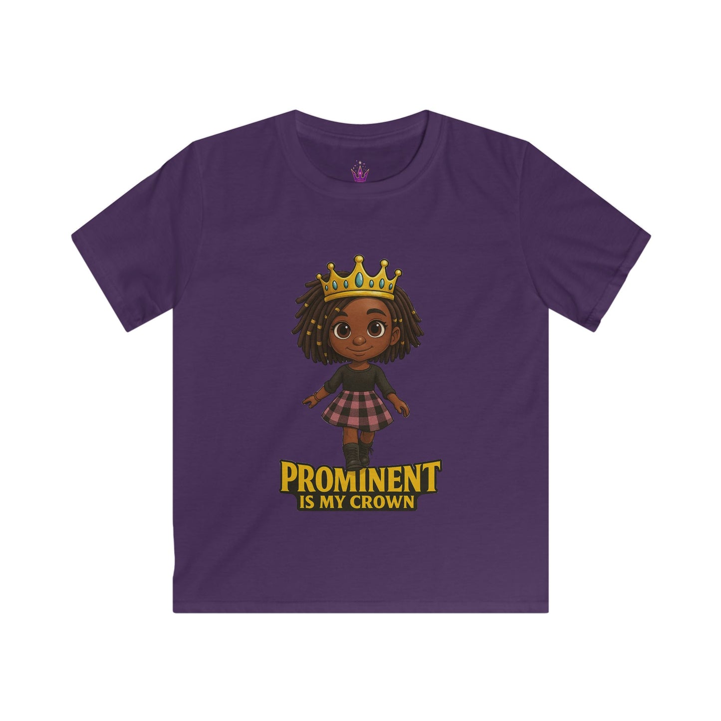 Prominent is my Crown Kids Tee Princess Riyah Collection