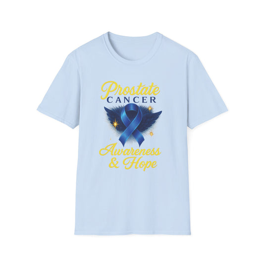 Prostate Cancer Awareness T-Shirt, Support Shirt, Unisex Graphic Tee, Hope and Awareness Gift, Cancer Support Apparel