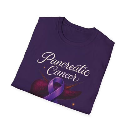 Pancreatic Cancer Awareness T-Shirt, Support Shirt, Unisex Graphic Tee, Hope and Awareness Gift, Cancer Support Apparel