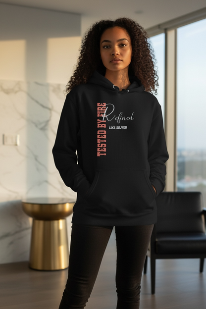 Faith Refined Hoodie - Zechariah 13:9 Inspired