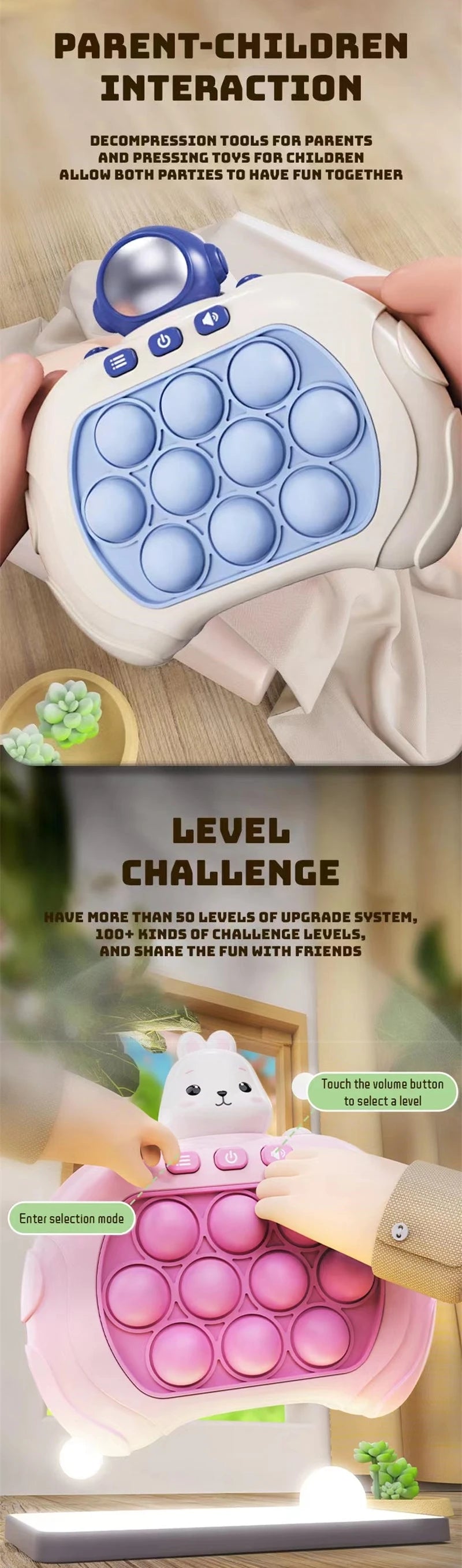 Introducing the Pop Light Fidget Game: The Ultimate Stress-Relief Experience for Kids of All Ages!