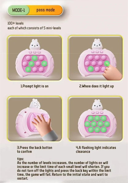 Introducing the Pop Light Fidget Game: The Ultimate Stress-Relief Experience for Kids of All Ages!