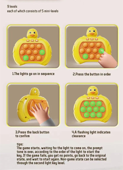Introducing the Pop Light Fidget Game: The Ultimate Stress-Relief Experience for Kids of All Ages!