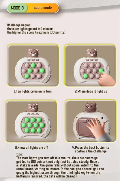 Introducing the Pop Light Fidget Game: The Ultimate Stress-Relief Experience for Kids of All Ages!